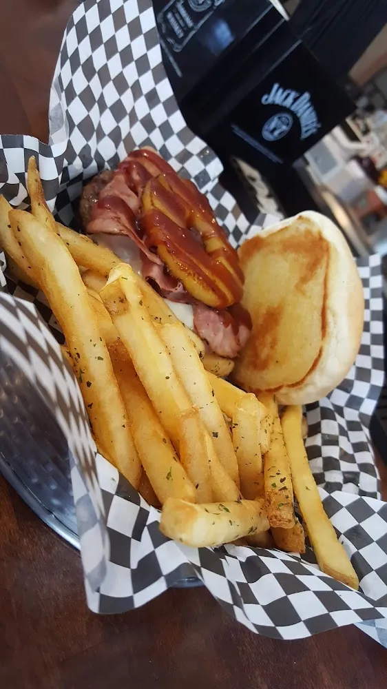 The Aloha Burger and Fries